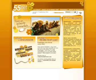 55Net.com(RetraitÃ©s) Screenshot
