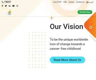 57357.org(The children’s cancer hospital egypt 57357 (cche)) Screenshot