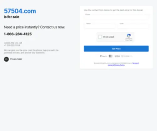 57504.com(Buy domain) Screenshot
