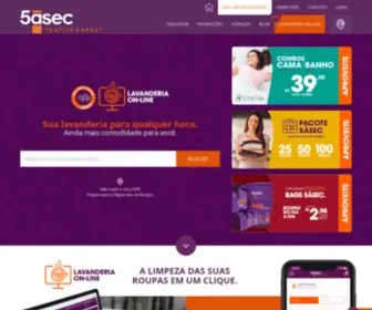 5Asec.com.br(5àsec Textile Expert) Screenshot