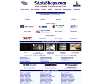 5Axisshops.com(5 Axis Shops) Screenshot