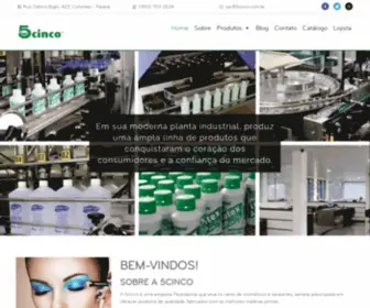 5Cinco.com.br(5 Cinco) Screenshot