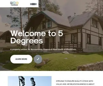 5Degrees.com.au(5 Degrees) Screenshot