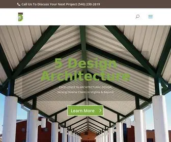 5Designarchitecture.com(5 Design Architecture) Screenshot