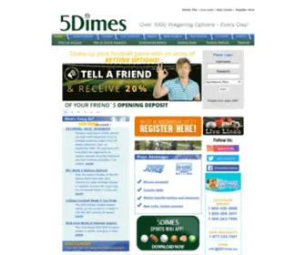 5Dimes.com Screenshot