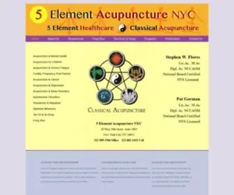 5Elementacupuncturenyc.com(Acupuncture NYC) Screenshot