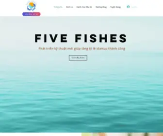 5Fishes.co(New startup venture builder) Screenshot