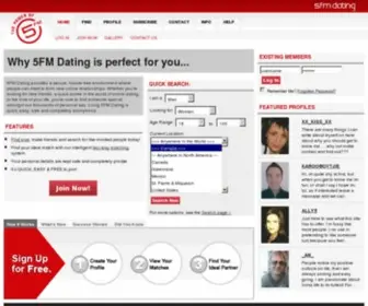 5Fmdating.co.za(Online Dating with 5FM Dating's Personal Ads) Screenshot