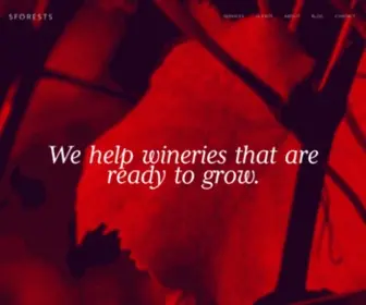5Forests.com(Marketing Solutions for Wine Brands that are Ready to Grow) Screenshot