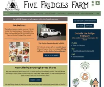 5Fridgesfarm.com(5 Fridges Farm) Screenshot