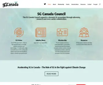 5GCC.ca(5G Canada Council) Screenshot