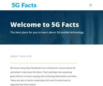 5Gfacts.org.nz(5G Facts) Screenshot