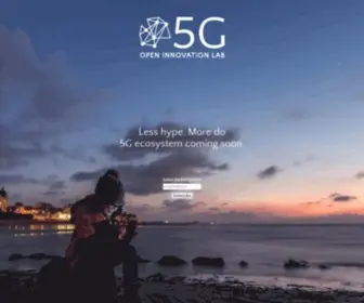 5Goilab.com(5G Open Innovation Lab) Screenshot