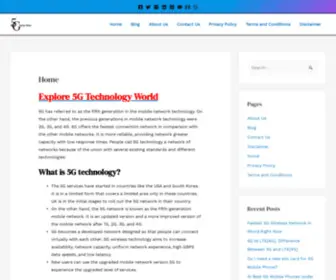 5Gtechinfo.com(Explore 5G Technology & its benefits for Business with 5G Tech Info) Screenshot