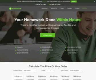 5Homework.com(Pay for Homework) Screenshot