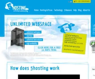 5Hosting.com(Unlimited Hosting) Screenshot