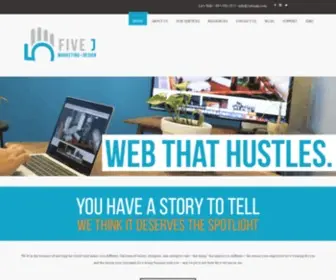 5Jdesign.com(5j Marketing) Screenshot