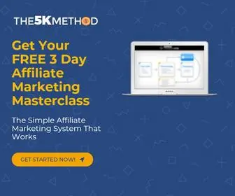 5Kmethod.com(Affiliate Marketing Training) Screenshot