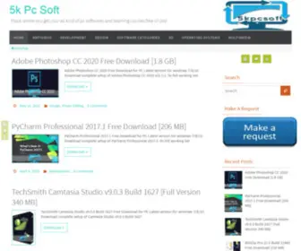 5KPcsoft.com(5k Pc Soft) Screenshot