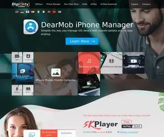 5Kplayer.com(Built-in with Free AirPlay & DLNA Media Streamer and Online Video Downloader, Best Free 4K 5K Music Video Player Software for Mac OS & Windows) Screenshot