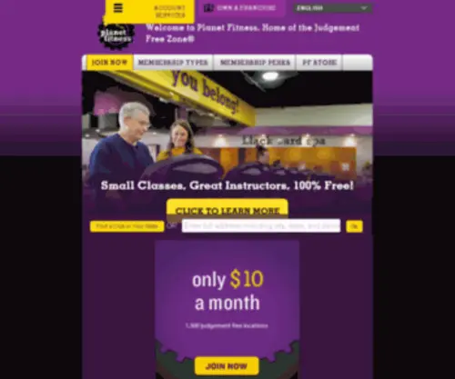 5Millionthankyous.com(Planet Fitness 5 Million Thank Yous) Screenshot