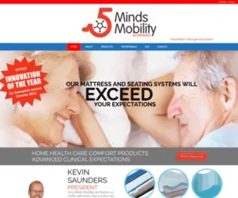 5Mindsmobility.com(5 Minds Mobility) Screenshot