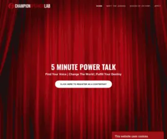 5Minpowertalk.com(5 Minute Power Talks) Screenshot