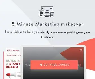 5Minutemarketingmakeover.com(Revolutionize your marketing) Screenshot