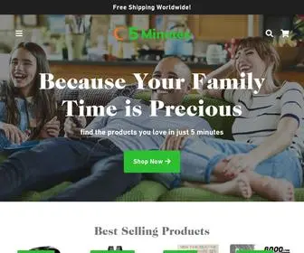 5Minutes.co(Create an Ecommerce Website and Sell Online) Screenshot