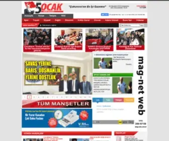 5Ocak.com.tr(5 Ocak Gazetesi) Screenshot