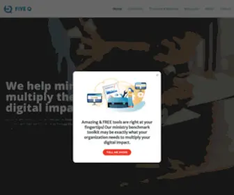 5Qcommunications.com(Interactive Web Development and Marketing Agency) Screenshot