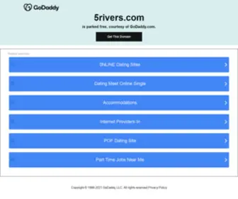 5Rivers.com(The Leading Rivers Site on the Net) Screenshot