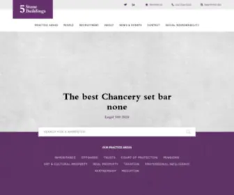 5Sblaw.com(5 Stone Buildings) Screenshot