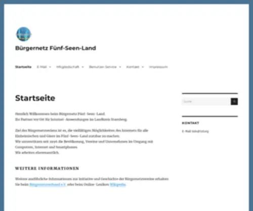 5SL.org(Bürgernetz Fünf) Screenshot