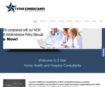 5Starconsultants.net(Healthcare Provider Solutions) Screenshot