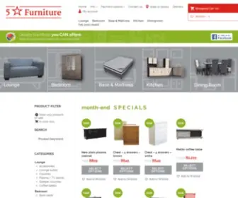 5Starfurniture.co.za(5 Star Furniture) Screenshot