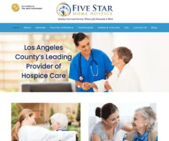 5Starhospice.com(Hospice Los Angeles) Screenshot