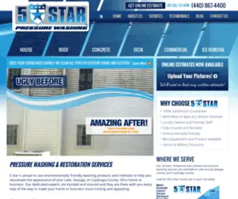 5Starpressurewash.com(5Starpressurewash) Screenshot