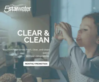 5Starwater.ca(5 Star Water Solutions) Screenshot