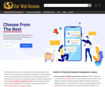 5Starwebreviews.com(Online Review Management) Screenshot