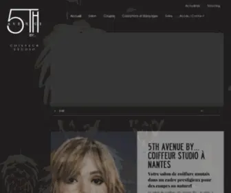 5Thavenueby.com(Meilleur coiffeur et salon de coiffure à Nantes) Screenshot