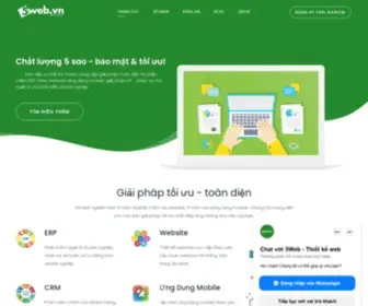 5Web.vn(Giải pháp toàn diện và tối ưu doanh nghiệp) Screenshot