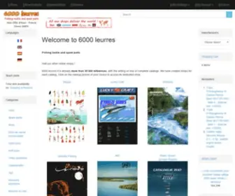 6000Leurres.fr(6000 leurres) Screenshot