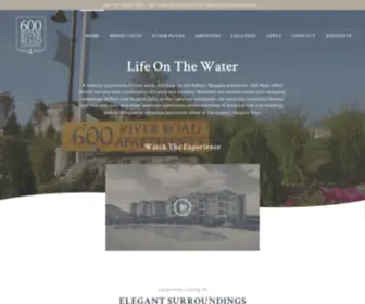 600River.com(600 River Road Apartments) Screenshot