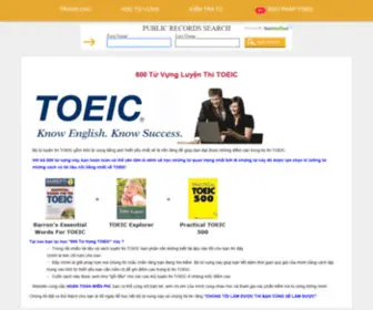 600Tuvungtoeic.com(Tự) Screenshot