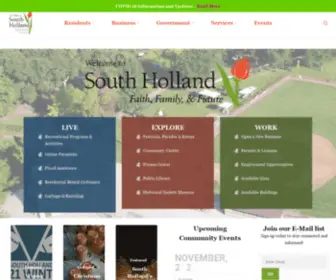 60473.org(Village Of South Holland) Screenshot