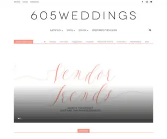 605Weddings.com(605 Weddings) Screenshot