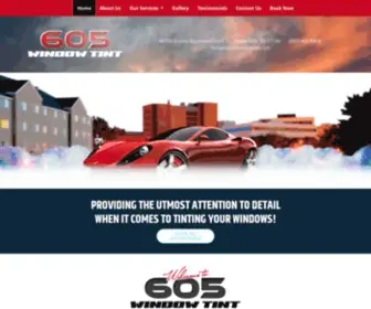 605Windowtint.com(Window Tint In Sioux Falls SDWindow Tint) Screenshot