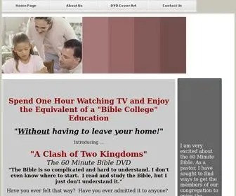 60Minutebible.com(A Clash of Two Kingdoms) Screenshot