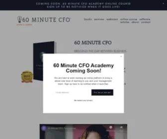 60MinutecFo.com(60 Minute CFO) Screenshot